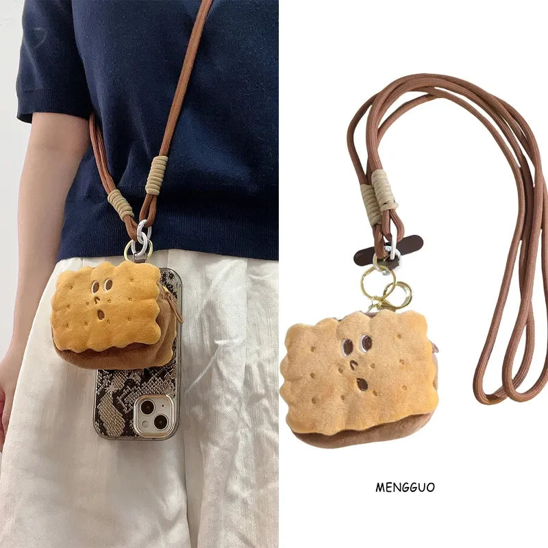 パンケーキチャーム付きショルダーストラップ #AS1025